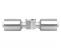 Gates Aluminum Hose Length Extender with Sight Glass PolarSeal Fittings