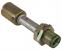 Gates Aluminum Male Inverted O-Ring Bulkhead PolarSeal Fittings