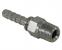 Gates Power Crimp Male Pipe (NPTF - 30° Cone Seat) Braided Fittings