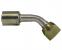 Gates 45° Elbow Aluminum Female SAE 45° Flare Swivel PolarSeal Fittings