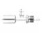 Gates Aluminum Male SAE Tube O-Ring Nut Swivel with R134a Service Port PolarSeal Fittings