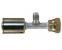 Gates Aluminum Female SAE Tube O-Ring Nut Swivel with R12 Service Port PolarSeal Fittings