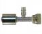 Gates Aluminum Female SAE Tube O-Ring Nut Swivel with R134a Service Port PolarSeal Fittings
