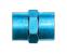 Aeroquip Blue Anodized Aluminum Pipe Coupling Adapters