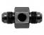 Aeroquip Black Anodized Aluminum In-Line Fuel Pressure Adapters