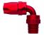 Aeroquip 90° Male Pipe Red Anodized Aluminum Reusable Direct Port Racing Fittings