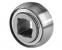 Tri-Ply Seal Series Non-relubricatable Type Square Bore Type 4 Farm Implement Ball Bearings