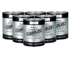 6 - 6 lb. Cans of Lubriplate No. 1242 Lithium-Polymer Type Grease