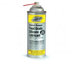12 - 9.5oz Spray Cans of Lubriplate Food Grade Silicone Lubricant