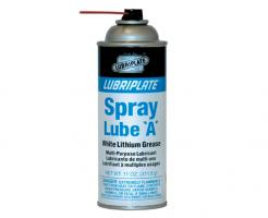 1 - 11oz Spray Can of Lubriplate Spray Lube A White Lithium Grease