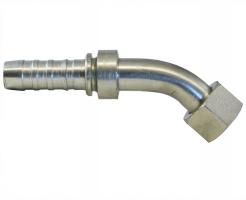 Gates 8GS-8FBSPORX45M 45° Elbow Female British Standard Parallel Pipe O-Ring Swivel Global Spiral Hydraulic Fittings