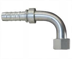 Gates 90° Elbow Female British Standard Parallel Pipe O-Ring Swivel Global Spiral Hydraulic Fittings