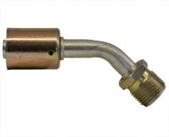 Gates 8ACA-8MIO45 45° Elbow Aluminum Male Inverted O-Ring PolarSeal Fittings