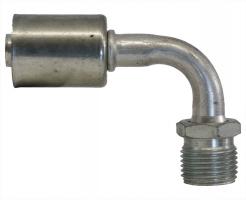 Gates 8ACA-8MIO90 90° Elbow Aluminum Male Inverted O-Ring PolarSeal Fittings