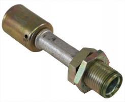 Gates 8ACA-8MIOBKHD Aluminum Male Inverted O-Ring Bulkhead PolarSeal Fittings
