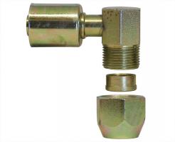 Gates 12ACA-10MFA90 90° Block Aluminum Male SAE Flareless Assembly PolarSeal Fittings