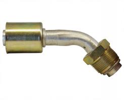 Gates 12ACA-12MTON45 45° Elbow Aluminum Male SAE Tube O-Ring Nut PolarSeal Fittings