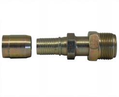 Gates 10C14-10MIX Steel SAE Male Inverted Swivel Braided Fittings