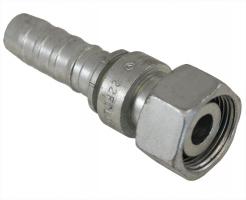 Gates 10GS-18FDLORX Female DIN 24° Cone Swivel - Light Series with O-Ring Global Spiral Hydraulic Fittings