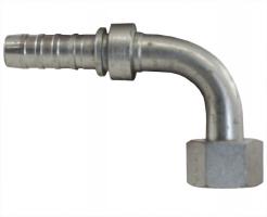 Gates 12GS-20FDHORX90 90° Elbow Female DIN 24° Cone Swivel - Heavy Series with O-Ring Global Spiral Hydraulic Fittings