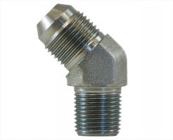 2503-8-12 45° Elbow  Male JIC to Male Pipe Hydraulic Adapters