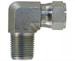 6501-4-4 90° Elbow Male JIC Swivel to Male Pipe Hydraulic Adapters