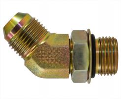 7802-12-12 45° Elbow Male JIC to Male BSPP Hydraulic Adapters