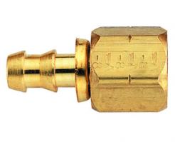 Aeroquip SOCKETLESS™ Brass Female Flare -08AN to -06AN Fittings