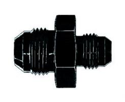 Aeroquip Black Anodized Aluminum Union Reducer Adapters