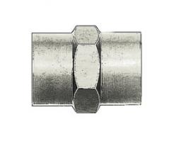 Aeroquip Nickel-Plated Aluminum Pipe Coupling Adapters