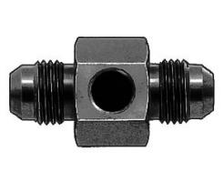 Aeroquip Black Anodized Aluminum In-Line Fuel Pressure Adapters