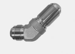 2702-6-6 45° Elbow Male JIC to Male JIC Bulkhead Union Hydraulic Adapters